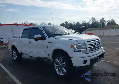 2013 Ford F-150 Limited z USA, uszkodzony, nr VIN 1FTFW1ETXDFC78439